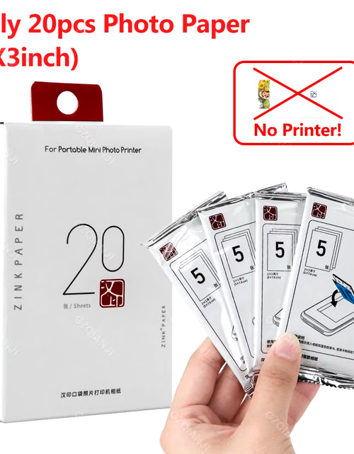 Load image into Gallery viewer, MT53 Color Photo Portable Printer Mobile Phone Mini Handheld Pocket Wifi Bluetooth Printing Machine 2X3 Inch Sticky-Backed Paper
